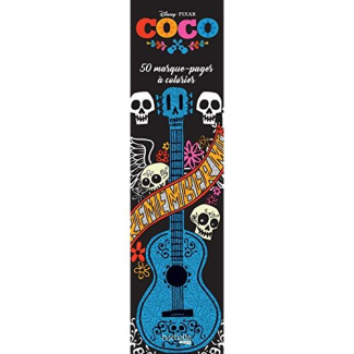 MARQUE-PAGES DISNEY COCO - 50 MARQUE-PAGES A COLORIER