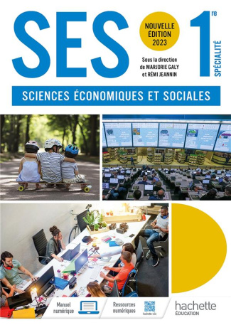 Sciences économiques et sociales 1re spécialité. Edition 2023