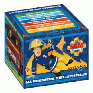 Ma première bibliothèque Sam le pompier. Coffret avec 6 livres : Incendit en forêt ; Intervention aé