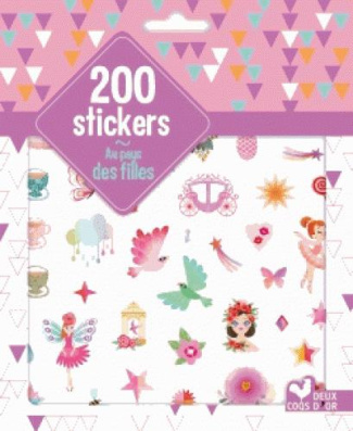 200 stickers au pays des filles
