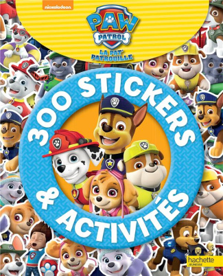 300 stickers et activités La Pat'Patrouille