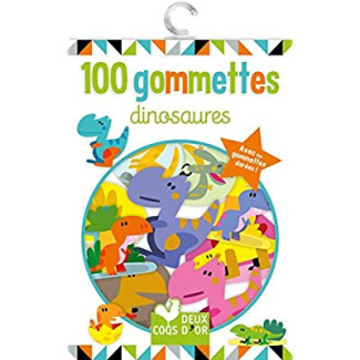 100 gommettes dinosaures