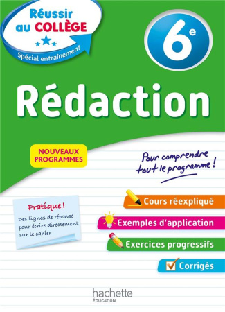 Rédaction 6e. Edition 2019