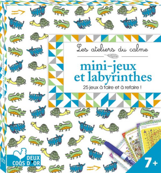 Mini-jeux et labyrinthes. 26 jeux à faire et à refaire ! Avec 1 stylo effaçable