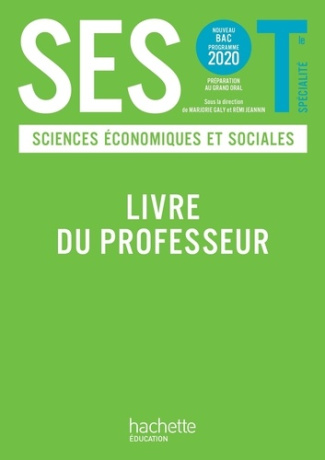 Sciences Economiques et Sociales Tle spécialité. Livre du professeur, Edition 2020