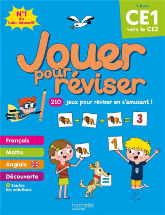 Jouer pour réviser CE1 vers le CE2. Avec un crayon, Edition 2020