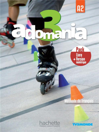 Adomania 3 A2. Pack Livre   Version numérique, avec 1 DVD