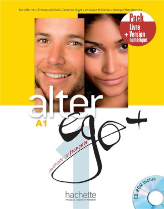 Méthode de français A1 Alter Ego   1. Livre   version numérique, avec 1 CD-ROM