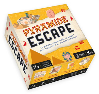 Pyramide Escape. Le pharaon vous a tendu un piège ? Pour votre survie... trouvez la sortie !