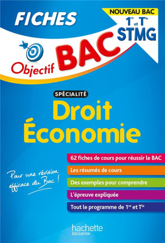 Droit et économie 1re et Tle STMG