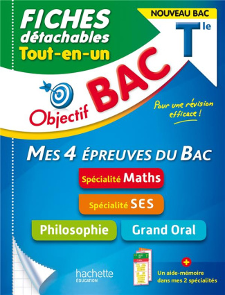 Mes 4 épreuves du Bac Tle. Tout-en-un, Edition 2021