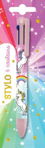 STYLO 6 COULEURS