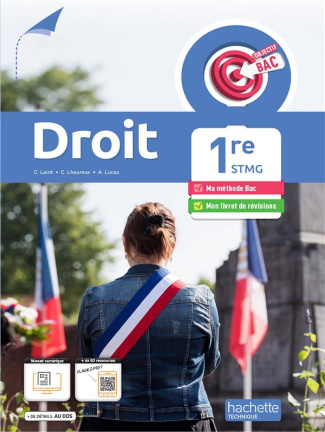 Droit 1re STMG Objectif Bac. Edition 2022