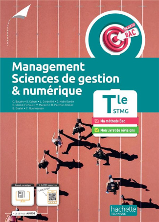 Management, Sciences de gestion & numérique Tle STMG Objectif Bac. Edition 2023