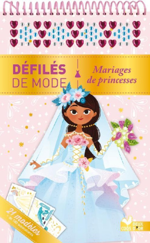 Mariages de princesses. 21 modèles et plus de 180 autocollants