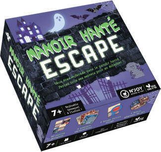 MANOIR ESCAPE - BOITE AVEC CARTES ET ACCESSOIRES