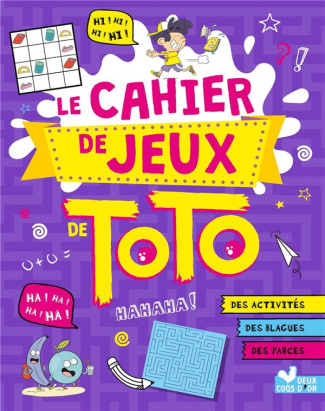 Le cahier de jeux de Toto