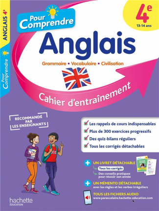 Anglais 4e