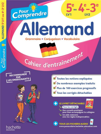 Allemand 5e LV1 ou 4e-3e LV2