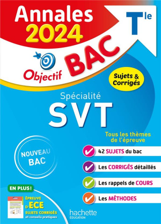 Spécialité SVT Tle. Sujets & corrigés, Edition 2024