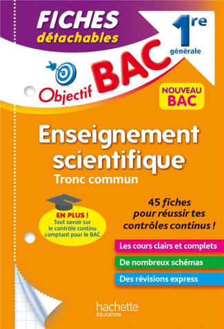 Enseignement scientifique 1re générale. Tronc commun, Edition 2023
