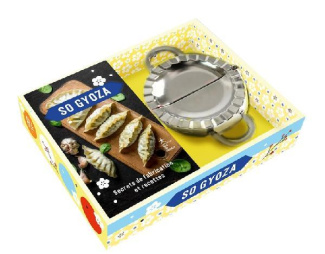 Coffret So Gyoza. Secrets de fabrication et recettes. Avec 1 moule à gyoza en acier inoxydable