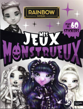 Rainbow High Mes jeux monstrueux. Avec plus de 60 sticker d'Halloween