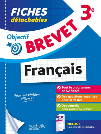 Français 3e. Fiches détachables