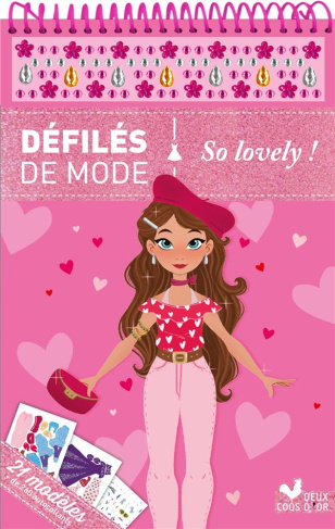 Défilés de mode So lovely ! 21 modèles   260 autocollants