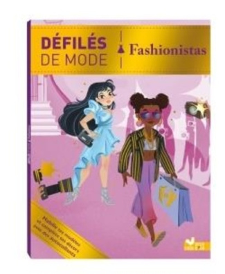 Fashionistas. Habille tes modèles et complète tes décors avec des autocollants