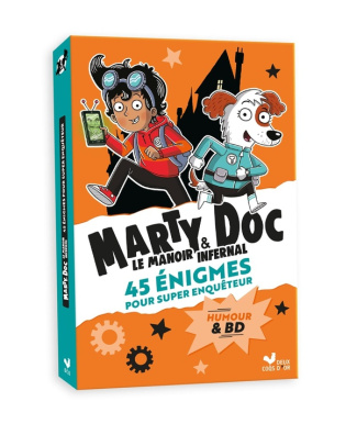 Marty & Doc - Le manoir infernal. 45 énigmes pour super enquêteur