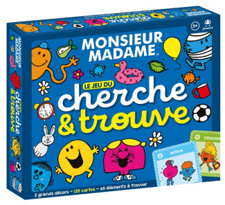 LES MONSIEUR MADAME - LE JEU DU CHERCHE ET TROUVE - COFFRET JEU CHERCHE ET TROUVE