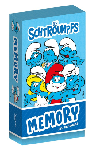LES SCHTROUMPFS - BOITE DE CARTES - MEMORY