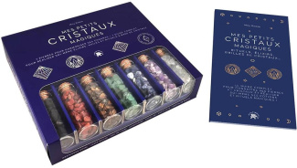 Coffret Mes petits cristaux magiques. 7 pierres pour harmoniser ses chakras   1 guide complet pour r