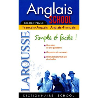Dictionnaire Anglais School. Français-anglais / anglais-français