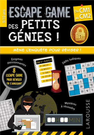 Escape game des petits génies ! Du CM1 au CM2