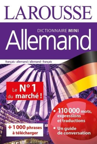 Mini dictionnaire Allemand. Français-Allemand Allemand-Français