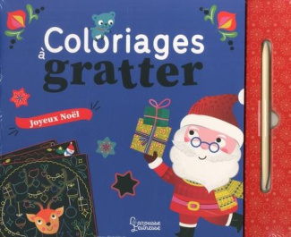 Coloriages à gratter Joyeux Noël