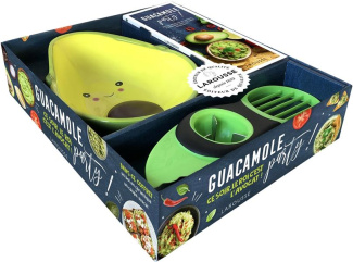 Guacamole party ! 25 recettes qui en jettent, à déguster avec ou sans sombrero !, avec 1 bol en céra