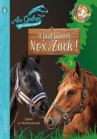 Au galop ! Une saison à cheval Tome 1 : Il faut sauver Nox et Zach !