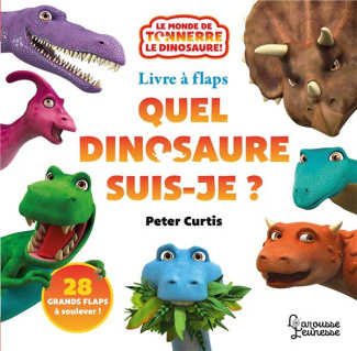 Quel dinosaure suis-je ? 28 grands flaps à soulever !