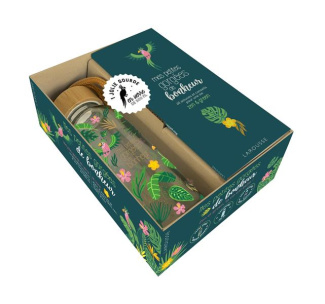 Mes petites gorgées de bonheur. Coffret avec 1 gourde en verre et 1 livre