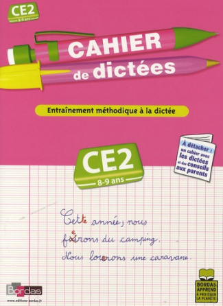 Cahier de dictées CE2