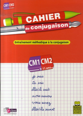 Cahier de conjugaison CM1-CM2