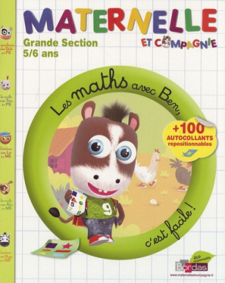 Les maths avec Ben, c'est facile ! Grande Section 5/6 ans