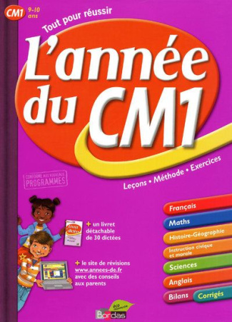 L'année du CM1. 9-10 ans