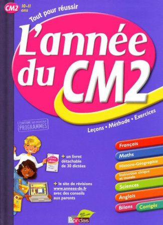 L'année du CM2. 10-11 ans