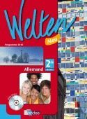Allemand 2e, Welten Neu. A2/B1, Programme 2010, avec 1 CD audio