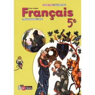Français 5e. Manuel de l'élève, Edition 2015