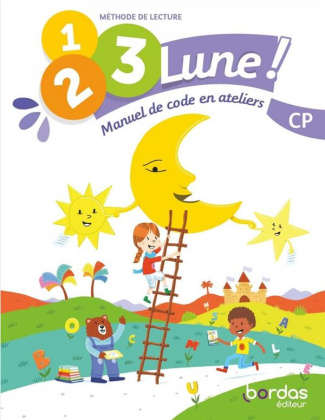 Méthode de lecture 1, 2, 3, Lune ! CP. Manuel de code en ateliers, Edition 2021